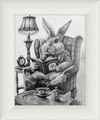 The White Rabbit (Drawing) Art Print