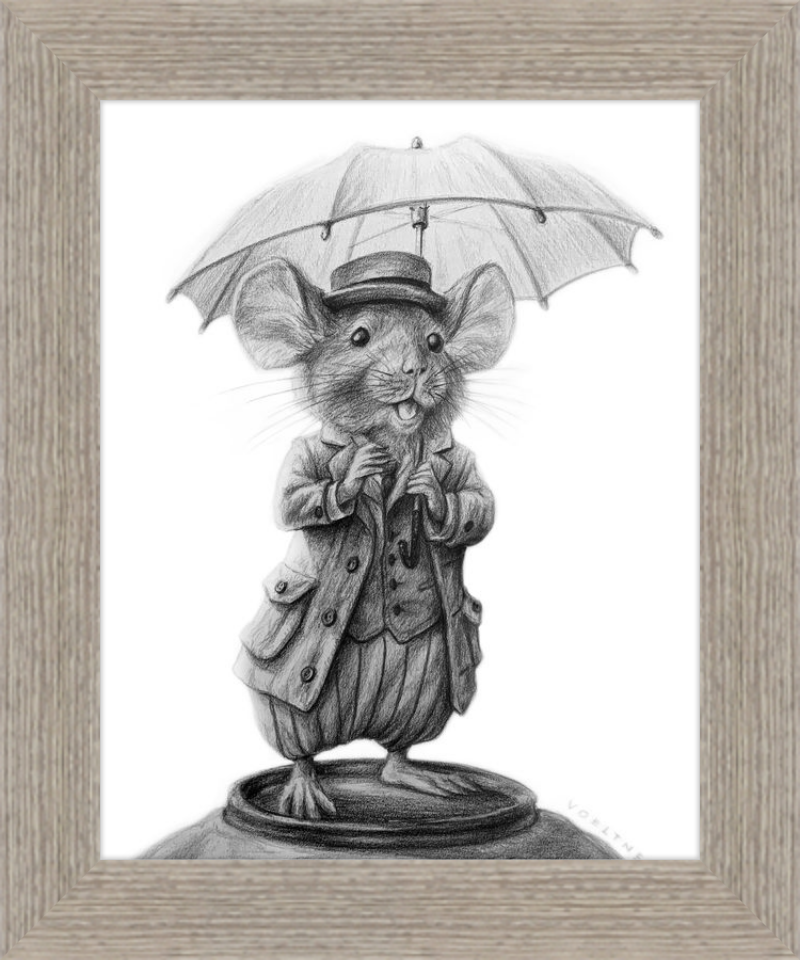The Mouse (Drawing) Art Print