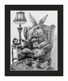 The White Rabbit (Drawing) Art Print