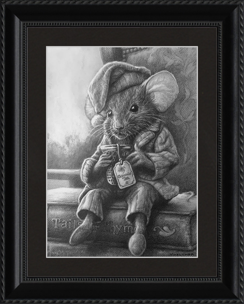 The Dormouse (Drawing) Art Print