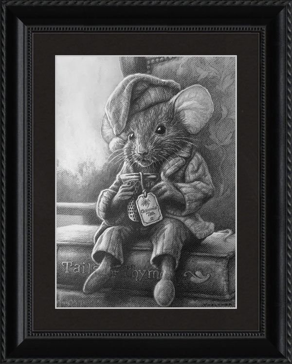 The Dormouse (Drawing) Art Print
