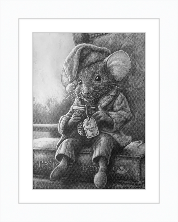 The Dormouse (Drawing) Art Print
