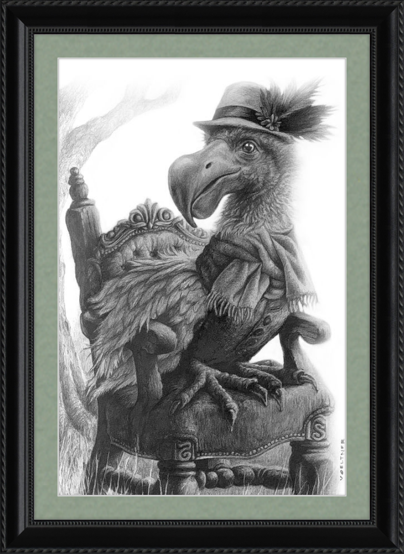 The Dodo (Drawing) Art Print
