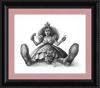 The Red Queen (Drawing) Art Print