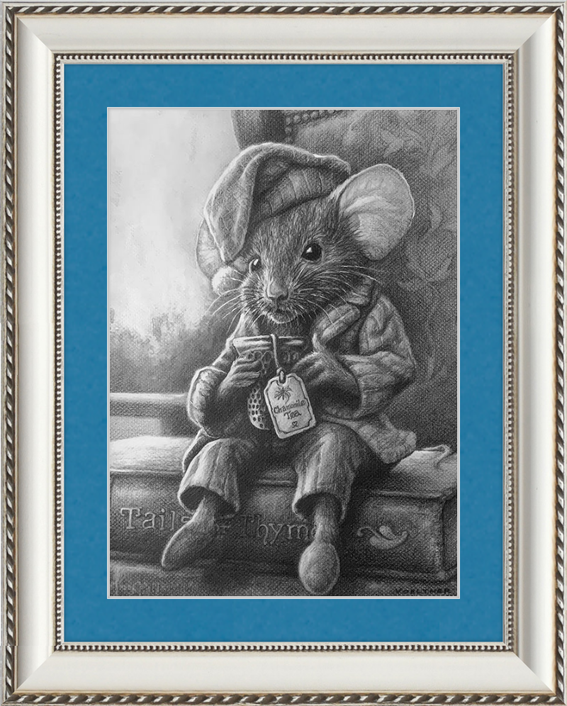 The Dormouse (Drawing) Art Print