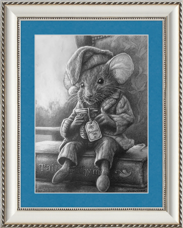 The Dormouse (Drawing) Art Print