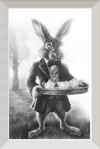 The March Hare (Drawing) Art Print