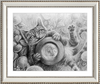 The Cheshire Cat (Drawing) Art Print