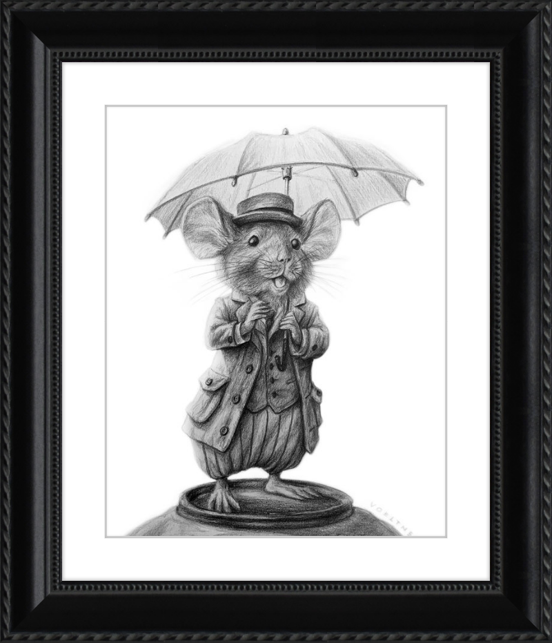 The Mouse (Drawing) Art Print