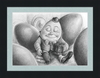 Humpty Dumpty (Drawing) Art Print