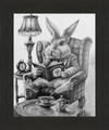 The White Rabbit (Drawing) Art Print