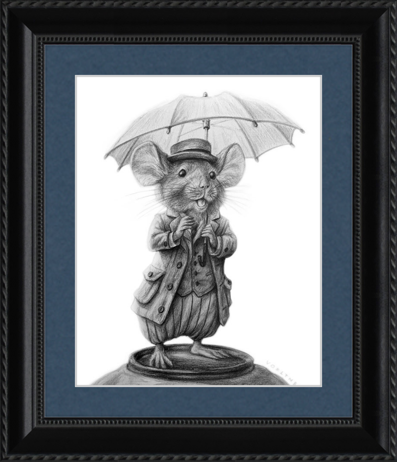 The Mouse (Drawing) Art Print