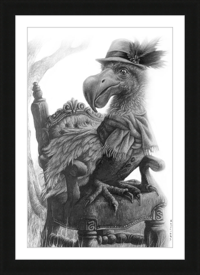 The Dodo (Drawing) Art Print
