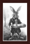 The March Hare (Drawing) Art Print