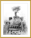 The Goose (Drawing) Art Print