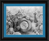 The Cheshire Cat (Drawing) Art Print