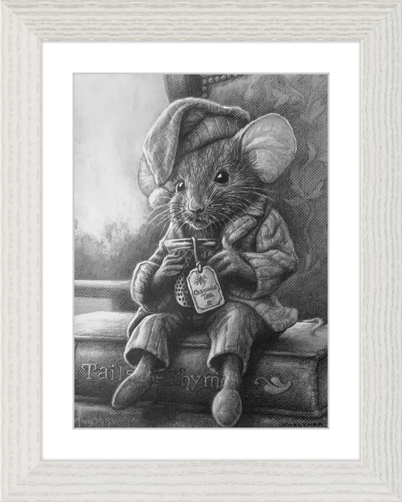 The Dormouse (Drawing) Art Print