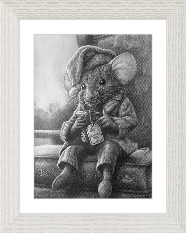 The Dormouse (Drawing) Art Print