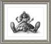The Red Queen (Drawing) Art Print