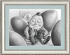 Humpty Dumpty (Drawing) Art Print