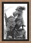 The Dodo (Drawing) Art Print