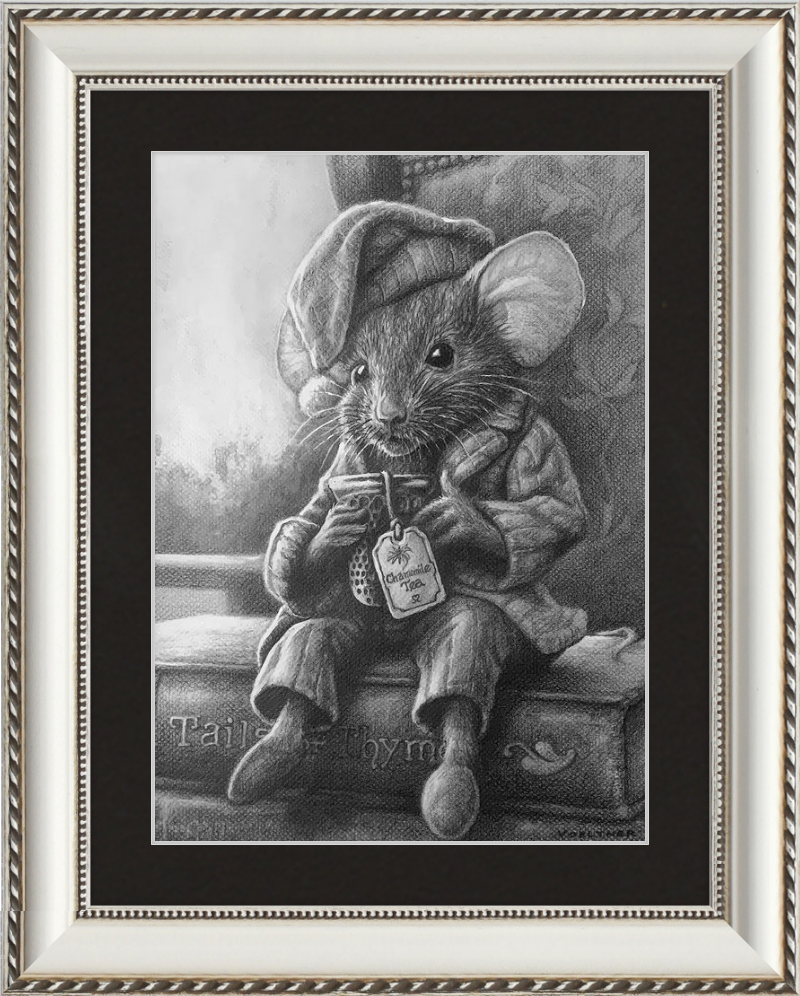 The Dormouse (Drawing) Art Print