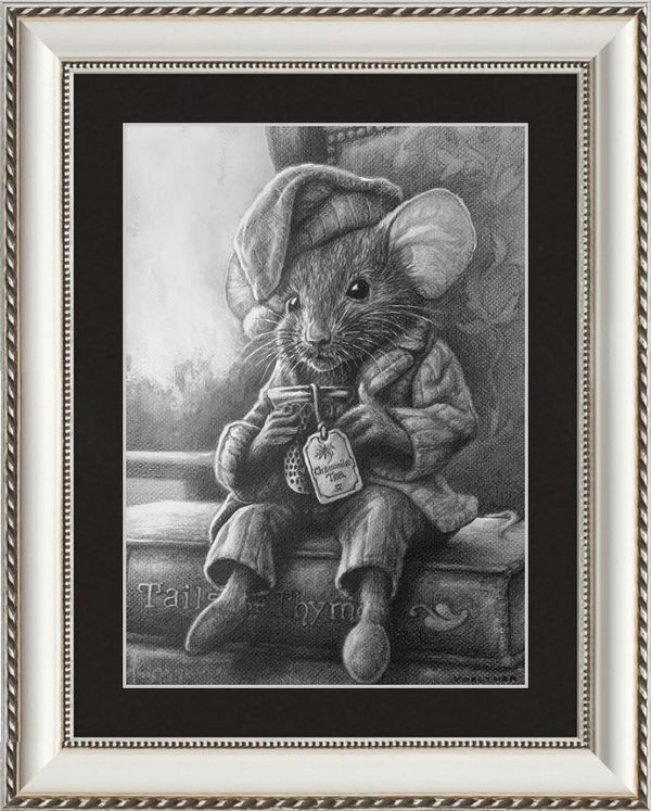 The Dormouse (Drawing) Art Print