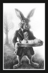 The March Hare (Drawing) Art Print