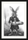 The March Hare (Drawing) Art Print