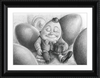Humpty Dumpty (Drawing) Art Print