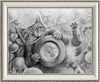 The Cheshire Cat (Drawing) Art Print