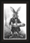 The March Hare (Drawing) Art Print
