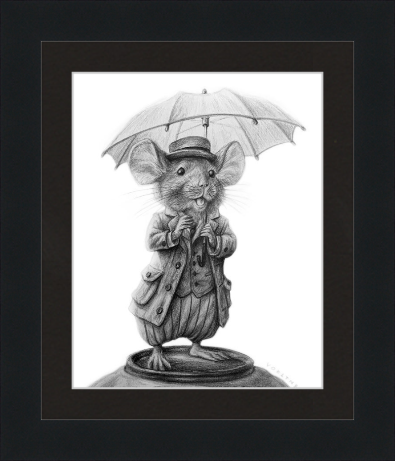 The Mouse (Drawing) Art Print