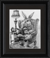 The White Rabbit (Drawing) Art Print