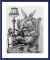 The White Rabbit (Drawing) Art Print