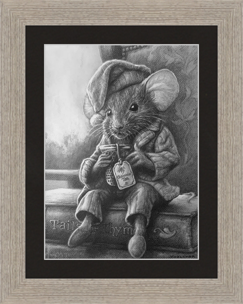 The Dormouse (Drawing) Art Print
