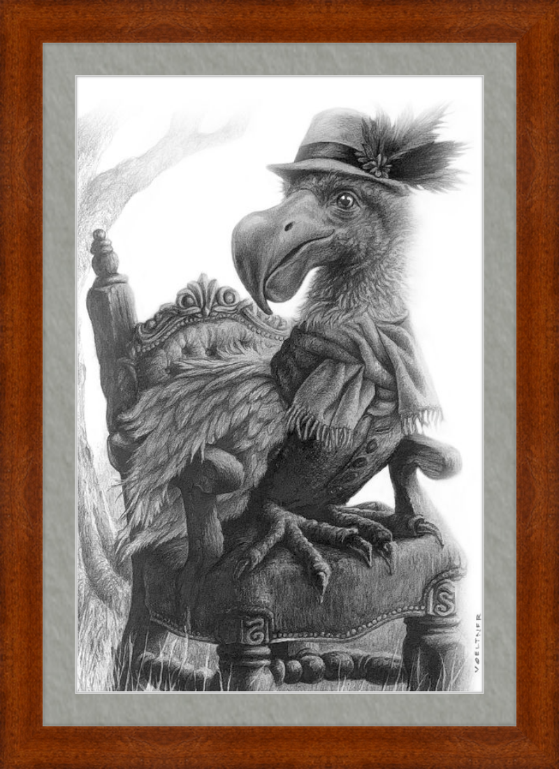 The Dodo (Drawing) Art Print