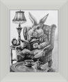 The White Rabbit (Drawing) Art Print