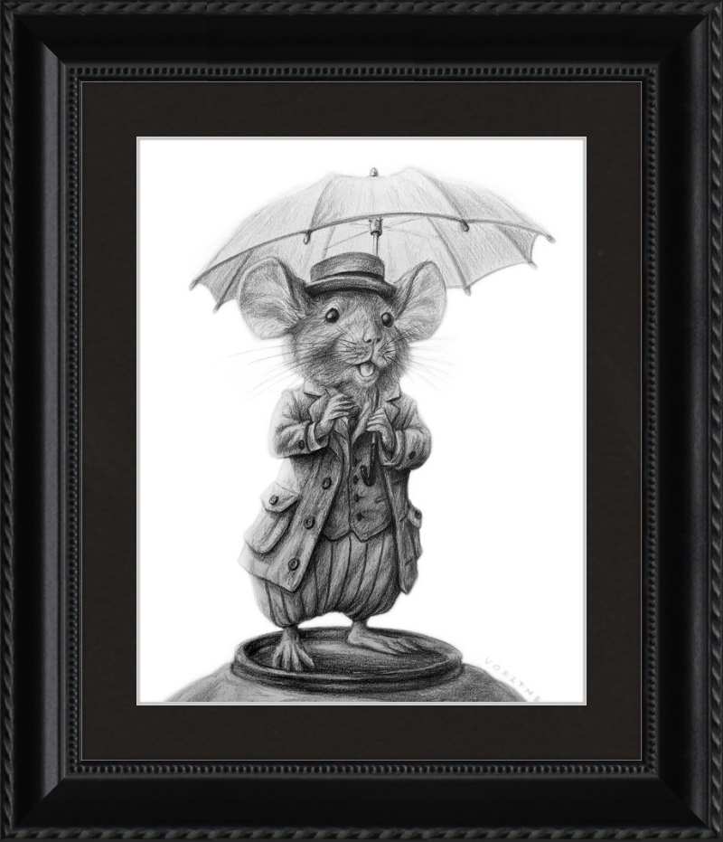 The Mouse (Drawing) Art Print