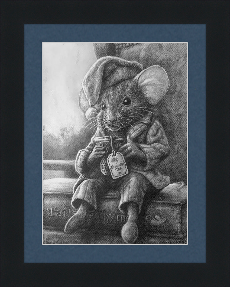 The Dormouse (Drawing) Art Print