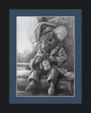 The Dormouse (Drawing) Art Print