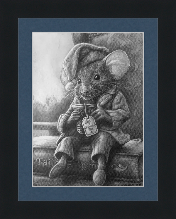 The Dormouse (Drawing) Art Print