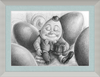 Humpty Dumpty (Drawing) Art Print