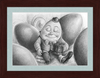 Humpty Dumpty (Drawing) Art Print