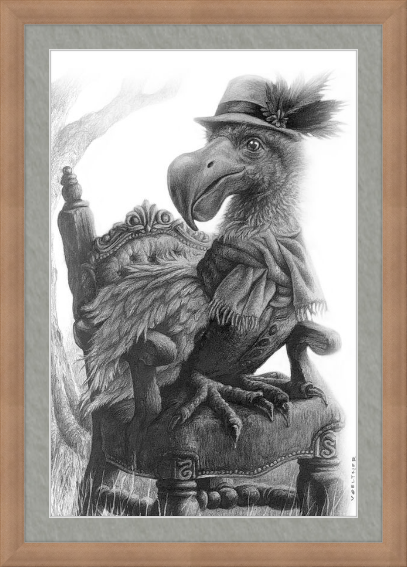 The Dodo (Drawing) Art Print