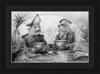 The Footmen (Drawing) Art Print