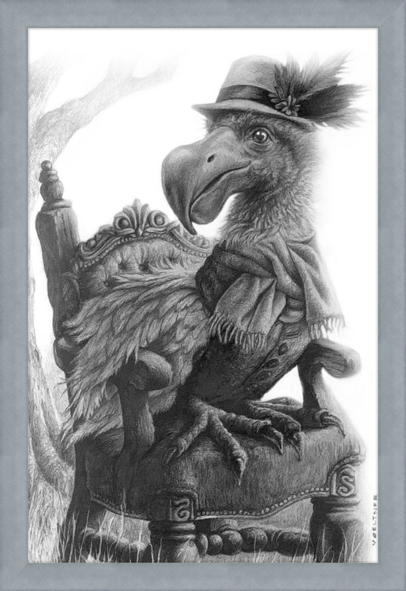 The Dodo (Drawing) Art Print