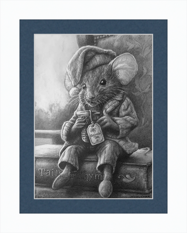 The Dormouse (Drawing) Art Print