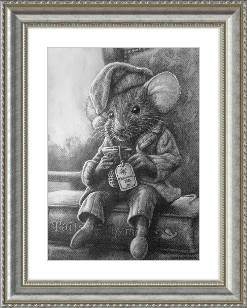 The Dormouse (Drawing) Art Print
