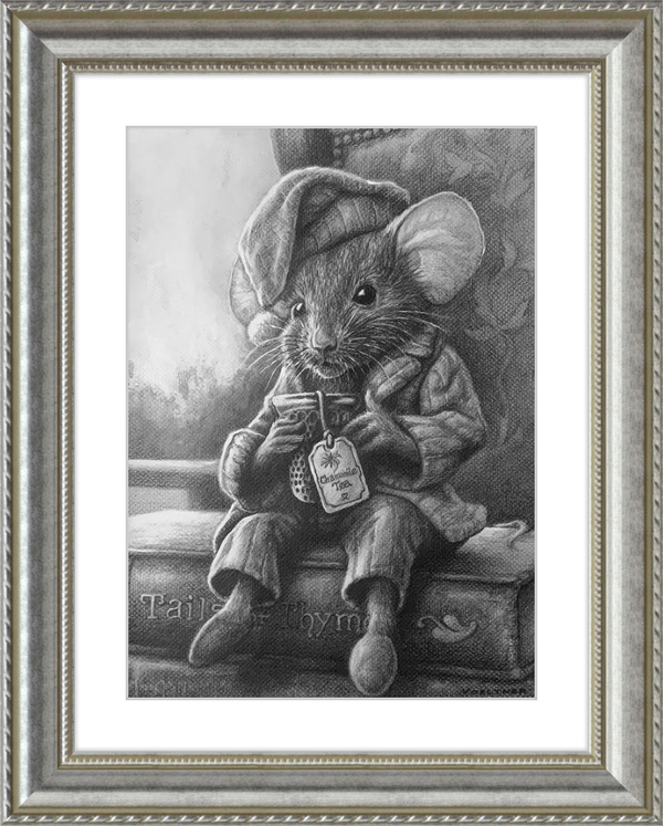 The Dormouse (Drawing) Art Print